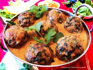 Creamy Spinach and Paneer Kofta curry by Videhi Sivursan