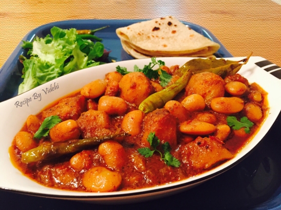 Butter Beans &amp; Potato Curry - Videhi